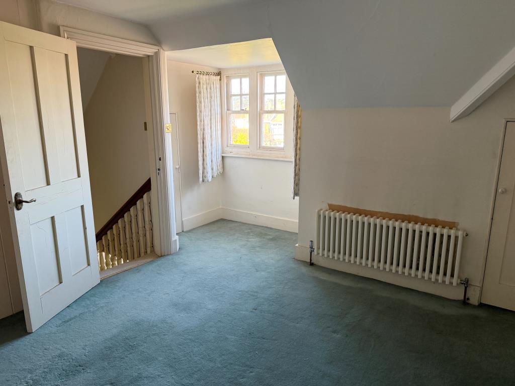 Lot: 62 - SUBSTANTIAL DETACHED PROPERTY AND LAND WITH POTENTIAL - First floor flat bedroom two